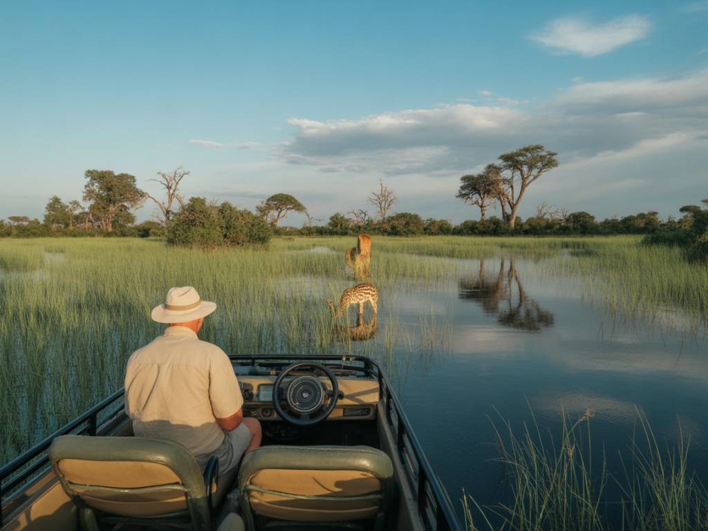 Botswana safari okavango delta : mon aventure au cœur du labyrinthe d’îlots et de lagunes