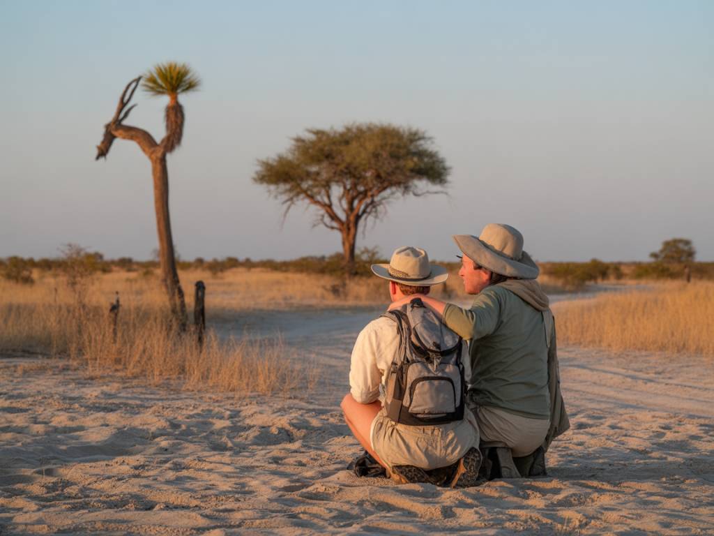 Voyage Botswana : itinéraire complet pour explorer les parcs nationaux et le désert du Kalahari