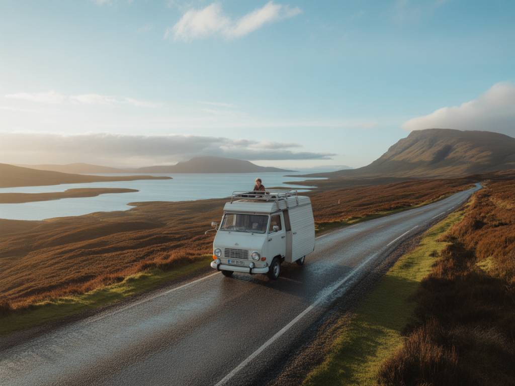 Roadtrip en Écosse en van : itinéraire sauvage entre Highlands, lochs et îles des Hébrides