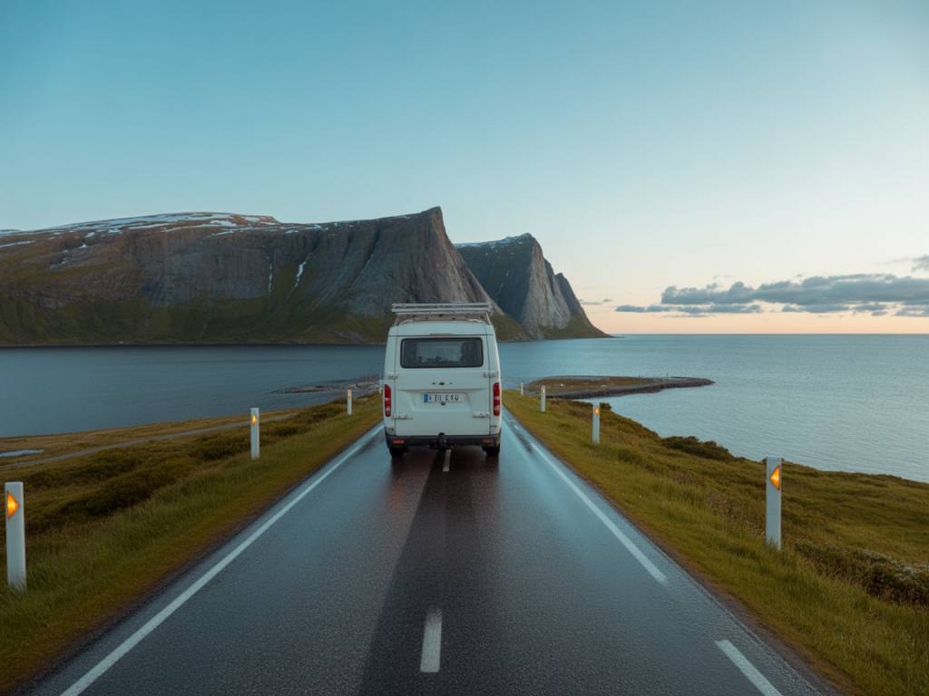 Quand partir en Norvège pour un roadtrip en van : climat, fjords et aurores boréales